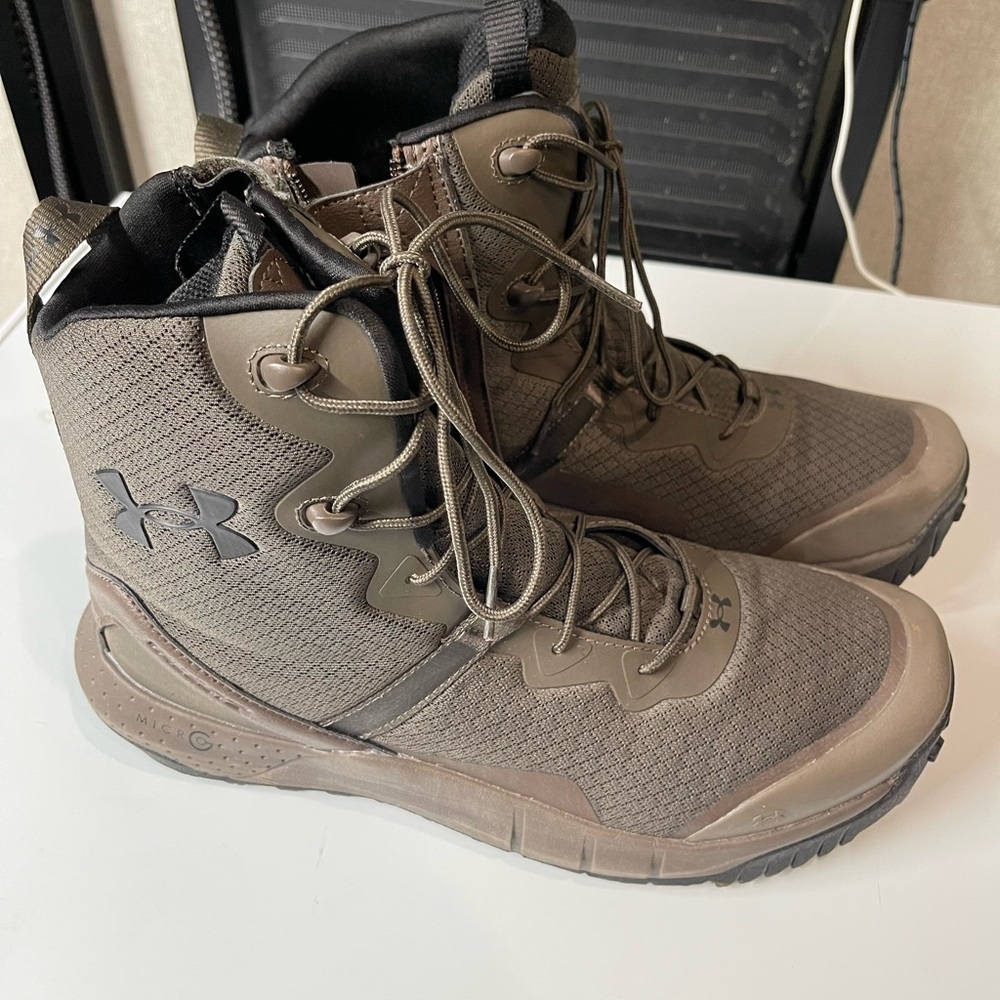 COPY - Under Armour Men's Micro G Valsetz Zip Military and Tactical Boot